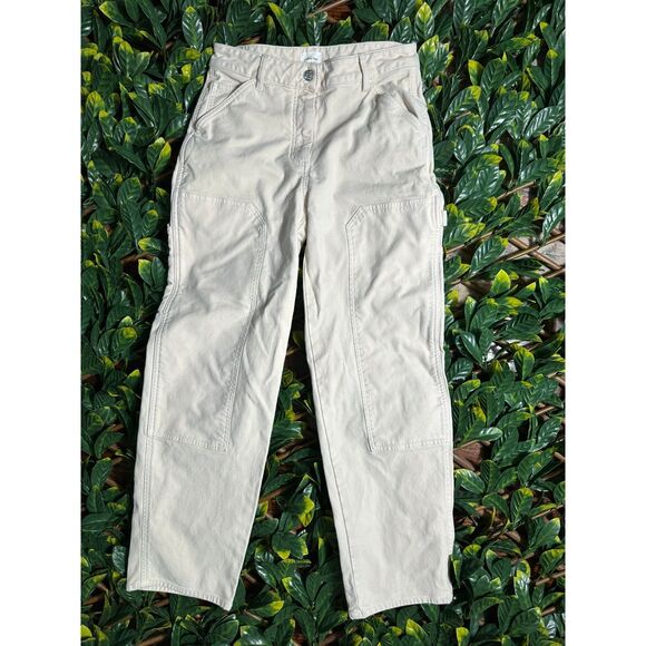 Aritzia Wilfred Tan Cargo Jeans Size 4 - Picture 1 of 5